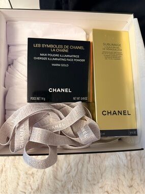 CHANEL in box Sublimage cleanser & Limited Edition Illuminating Face Powder